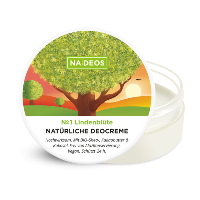 Produktfoto Deocreme Lindenblüte von NADEOS